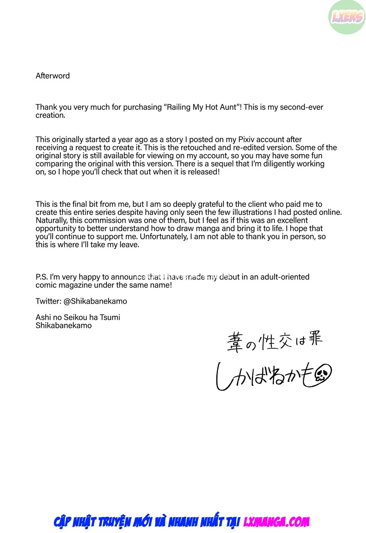 HentaiVN.net - Ảnh 54 - Oba to Oi [Railing My Hot Aunt] - Chap 1