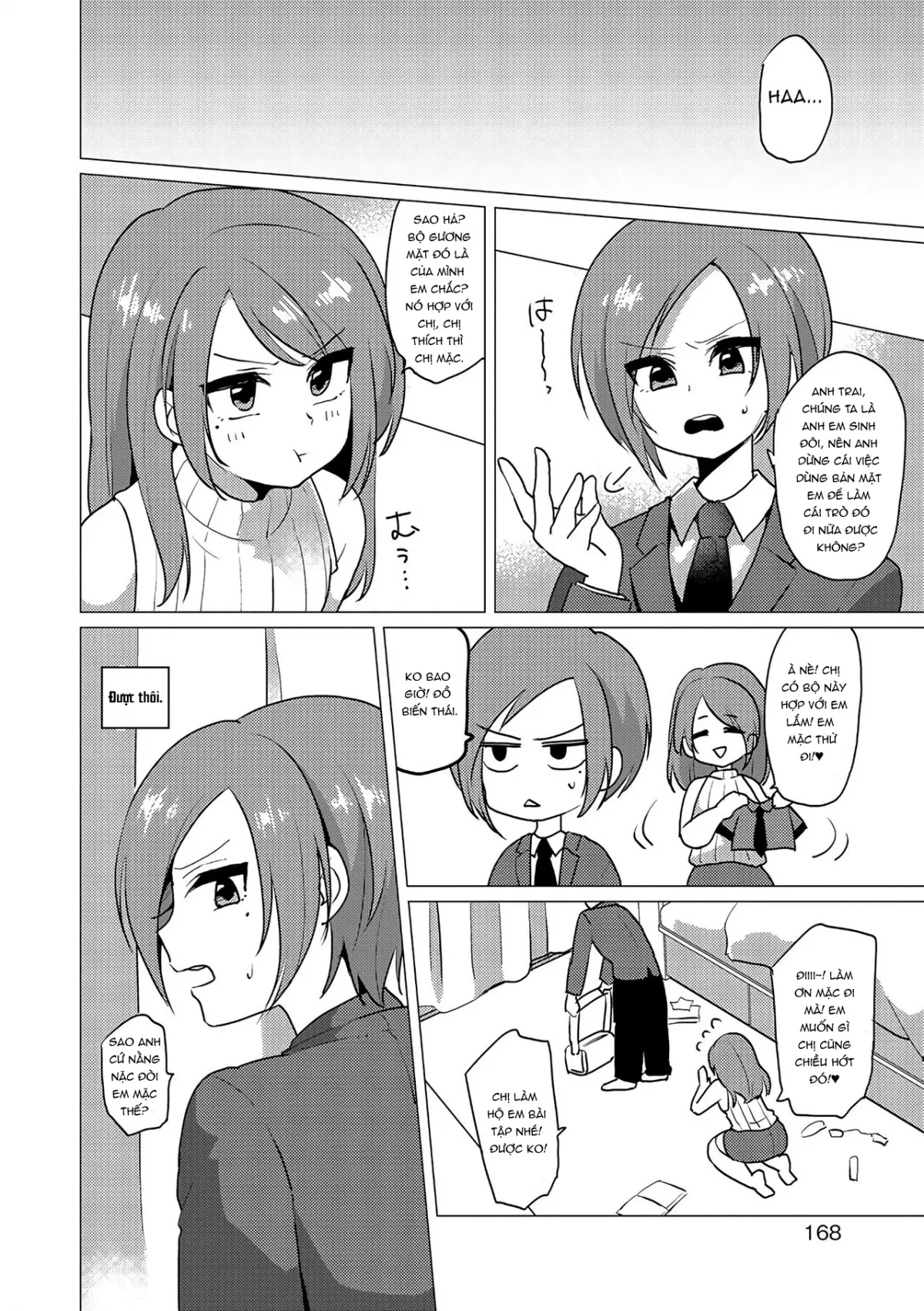 HentaiVN.net - Ảnh 3 - SM Twins (Otokonoko Heaven's Door 5) - Chap 1