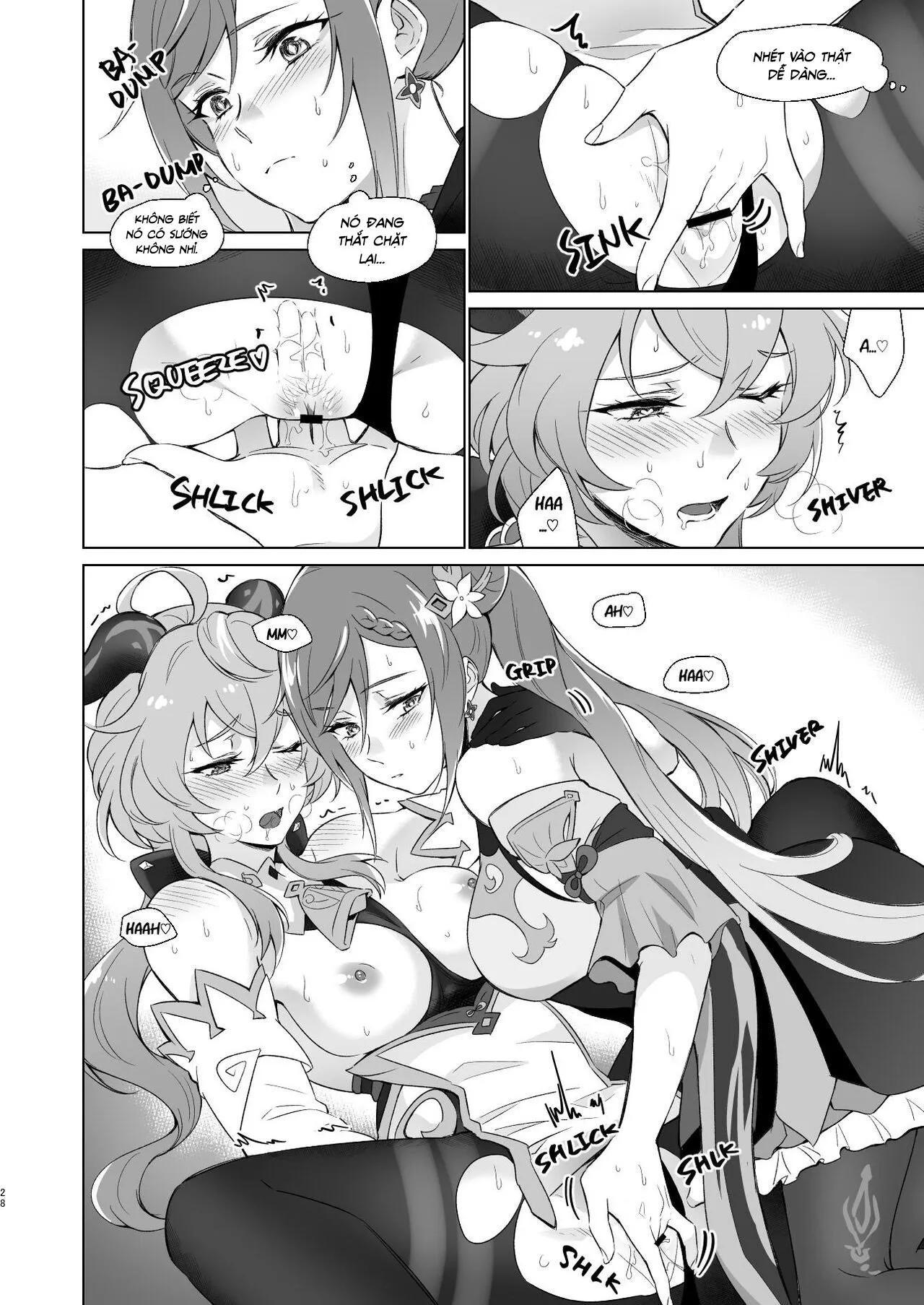 HentaiVN.net - Ảnh 27 - Tôi muốn làm chuyện [Ganyu to Ecchi ga Shitai!; Sleep with me, Ganyu] - Chap 1