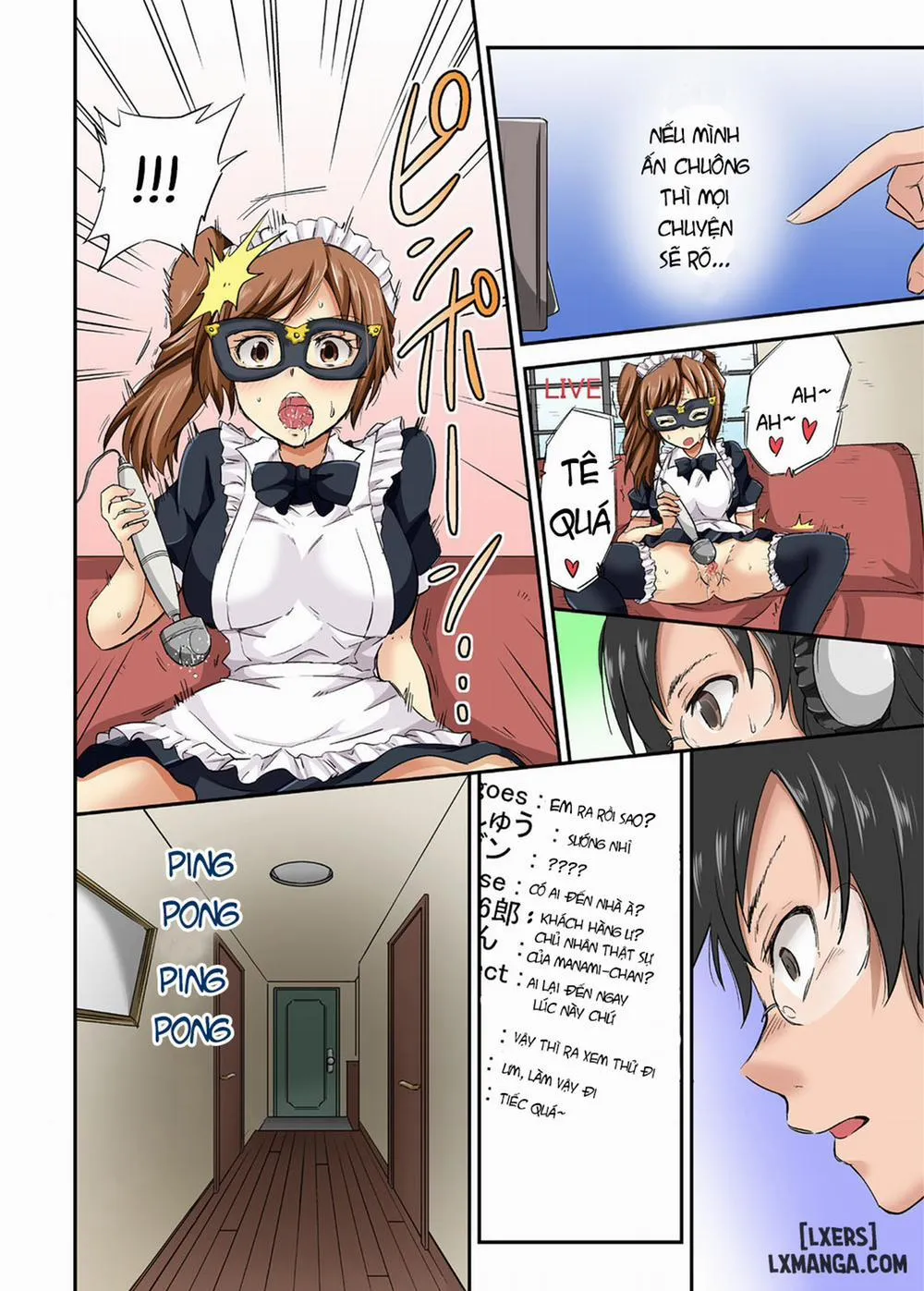 HentaiVN.net - Ảnh 13 - Netorare Hitozuma Net de Nama Nugi Haishinsuru Onna - Manami - Chap 1