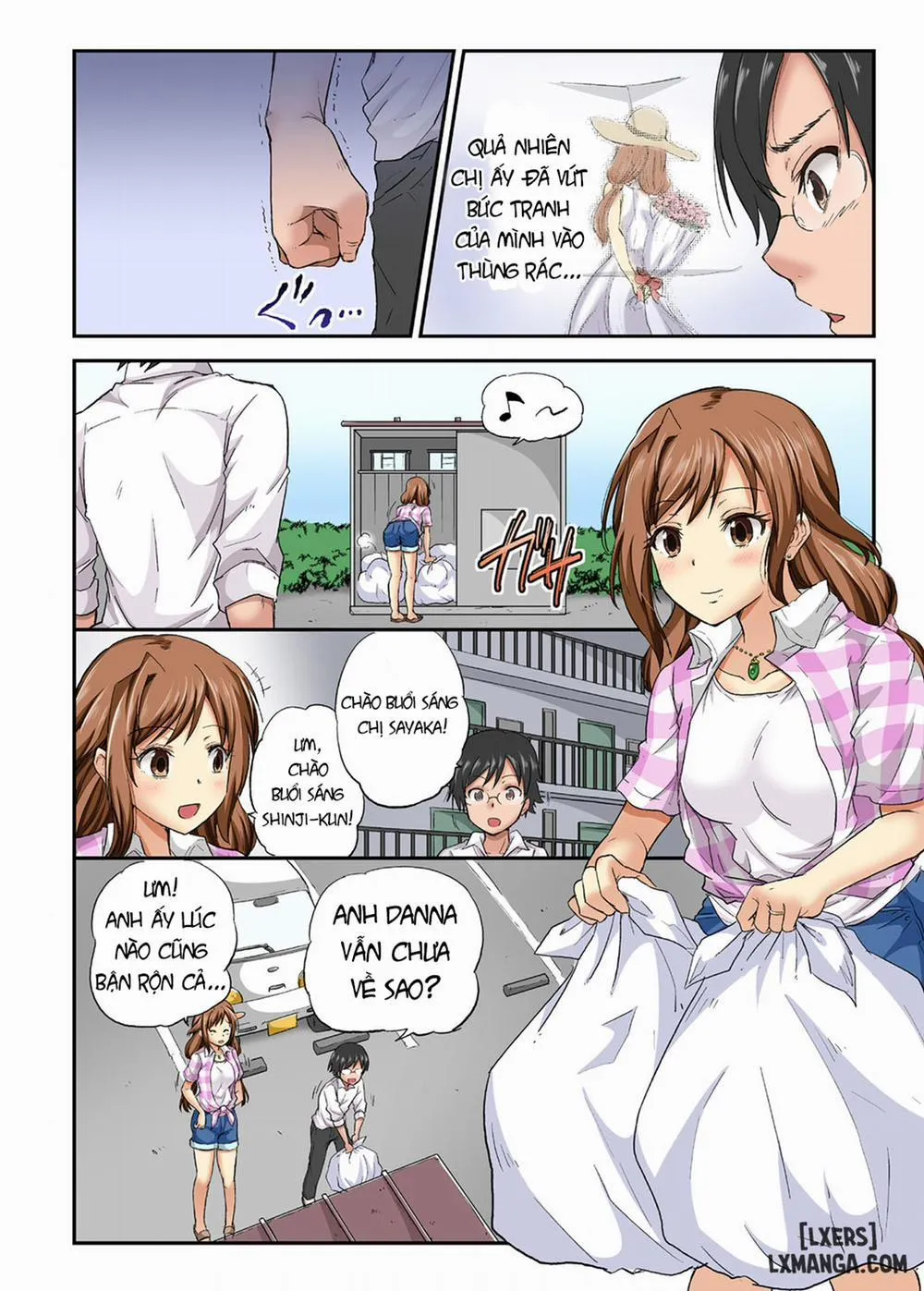HentaiVN.net - Ảnh 15 - Netorare Hitozuma Net de Nama Nugi Haishinsuru Onna - Manami - Chap 1