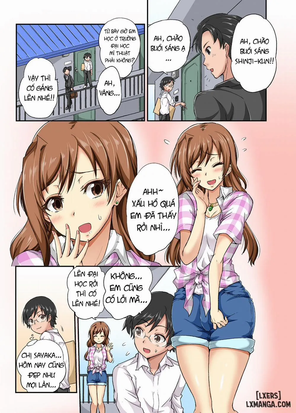 HentaiVN.net - Ảnh 6 - Netorare Hitozuma Net de Nama Nugi Haishinsuru Onna - Manami - Chap 1