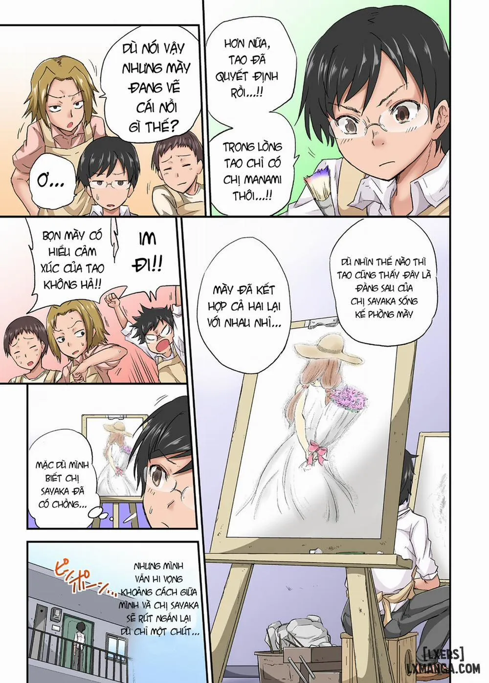 HentaiVN.net - Ảnh 8 - Netorare Hitozuma Net de Nama Nugi Haishinsuru Onna - Manami - Chap 1
