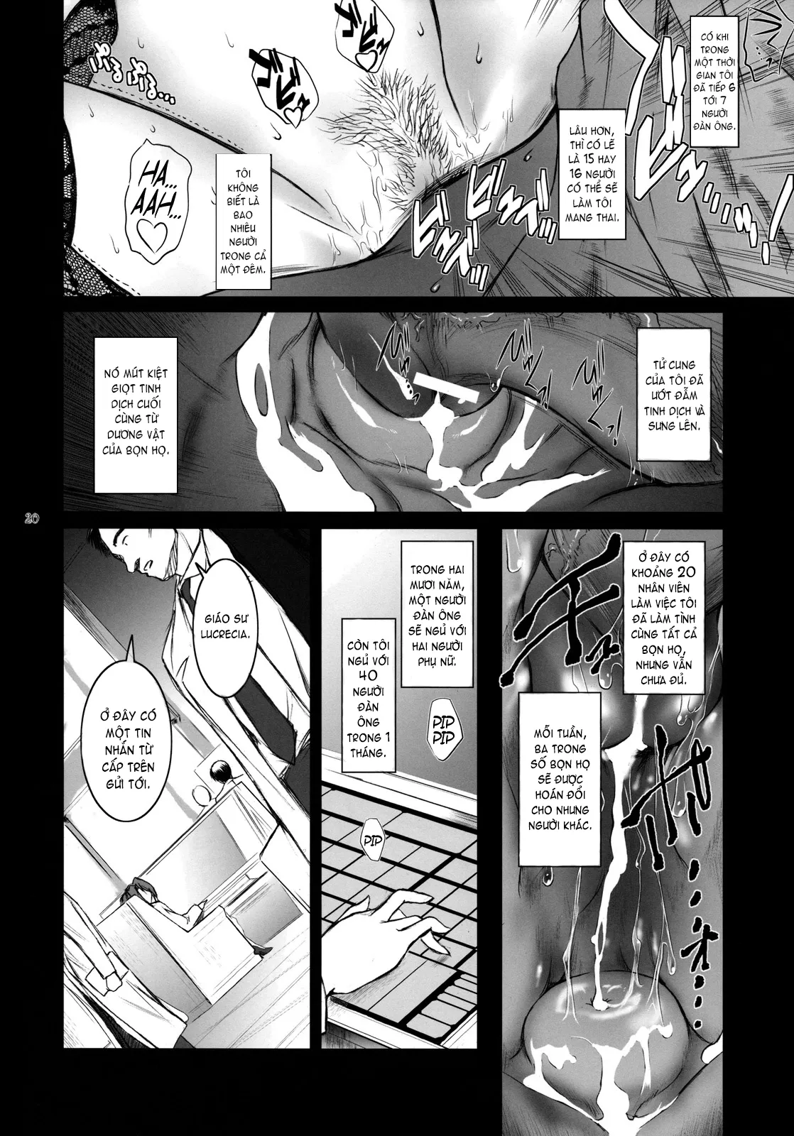 HentaiVN.net - Ảnh 20 - Lucrecia - Chap 4
