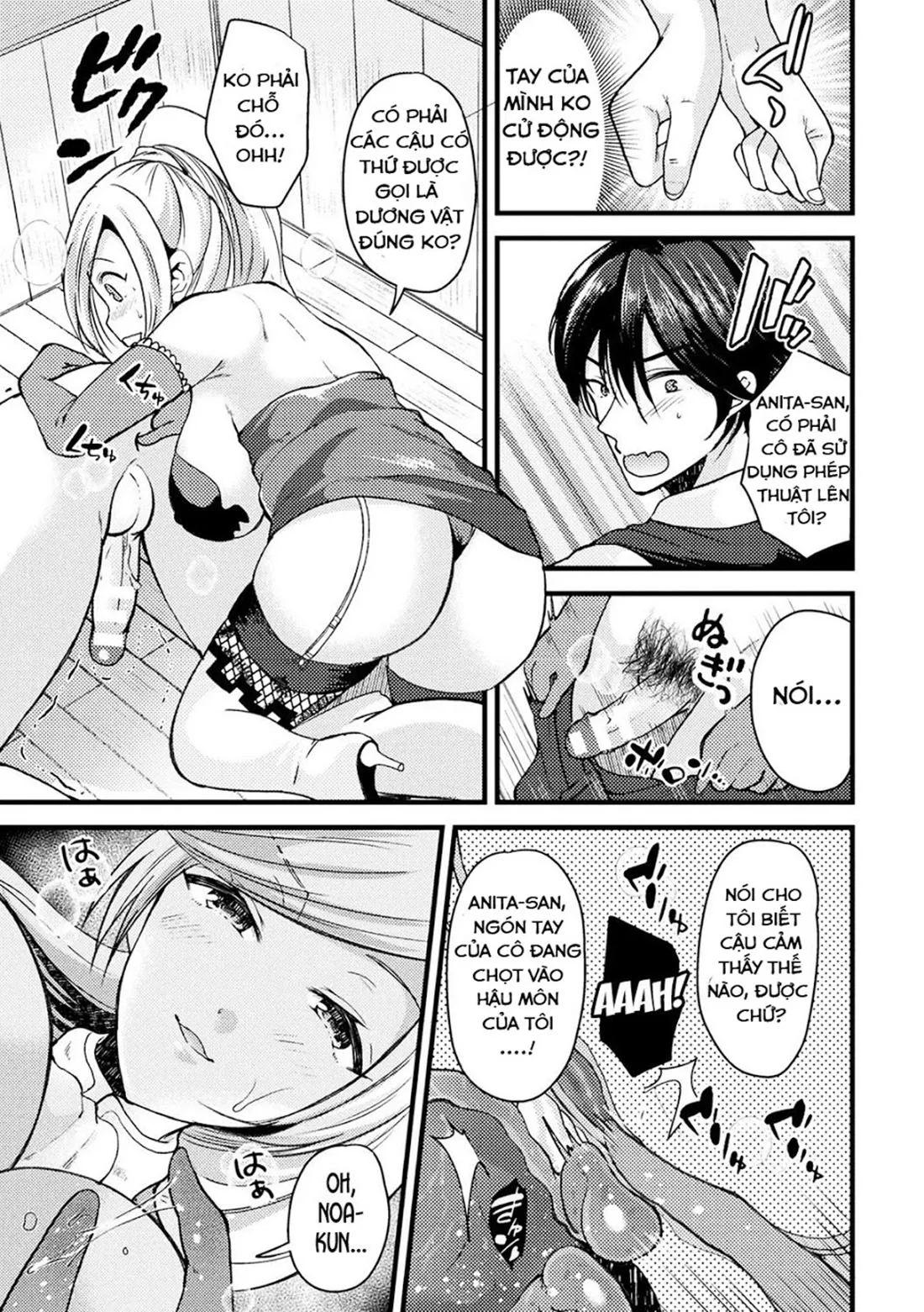 HentaiVN.net - Ảnh 10 - Turn Into A Woman And Become A Female Mage - Chap 1