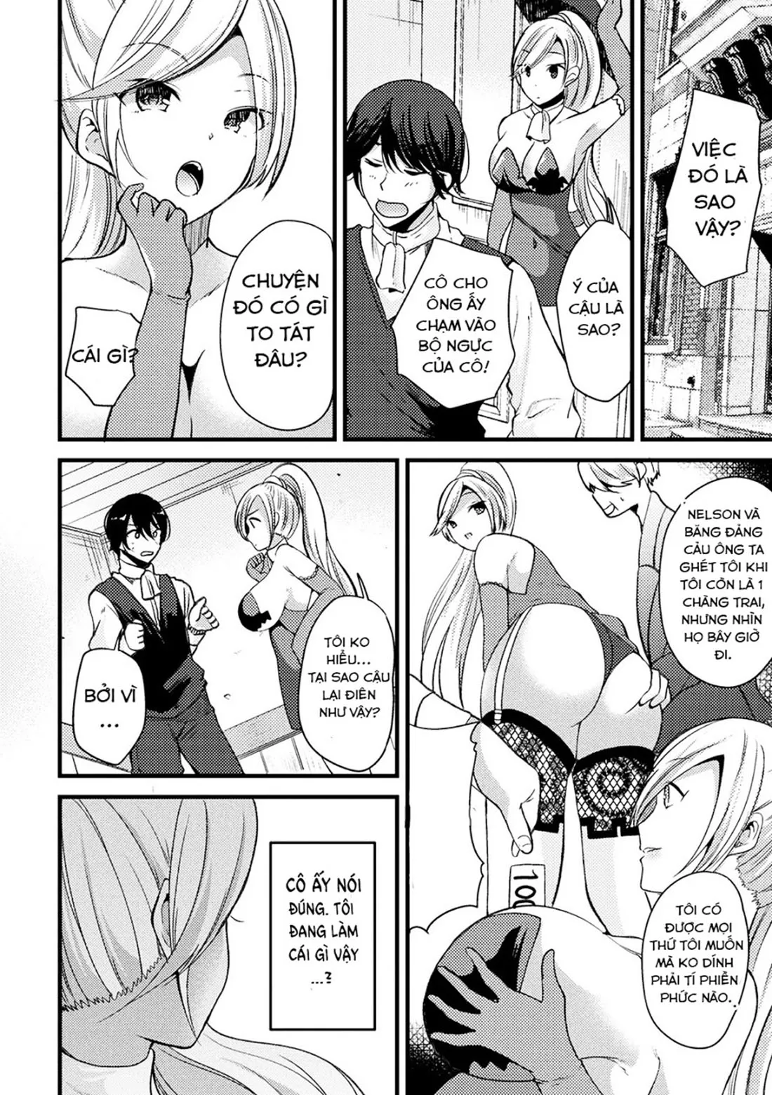 HentaiVN.net - Ảnh 7 - Turn Into A Woman And Become A Female Mage - Chap 1