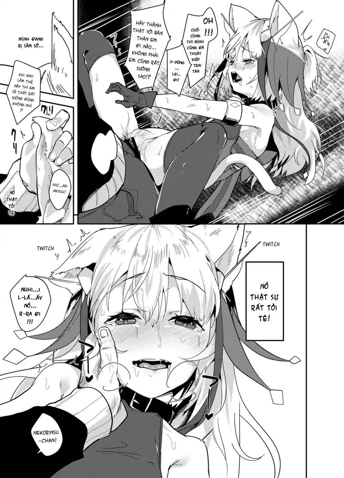 HentaiVN.net - Ảnh 15 - Cut Cat [Cut♂Cat♀ ~TSF~] - Chap 1