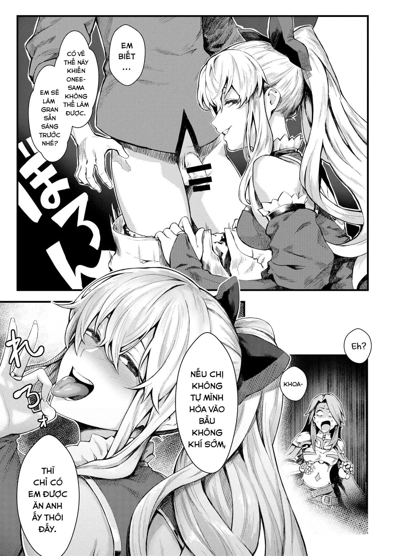 HentaiVN.net - Ảnh 9 - Nếu anh đã cho Onee-sama điều đấy, thì em cũng phải được vậy. [Onee-sama o Kurawaba Watashi mo Magna; If you're giving it to Onee-sama, include me as well.] - Chap 1