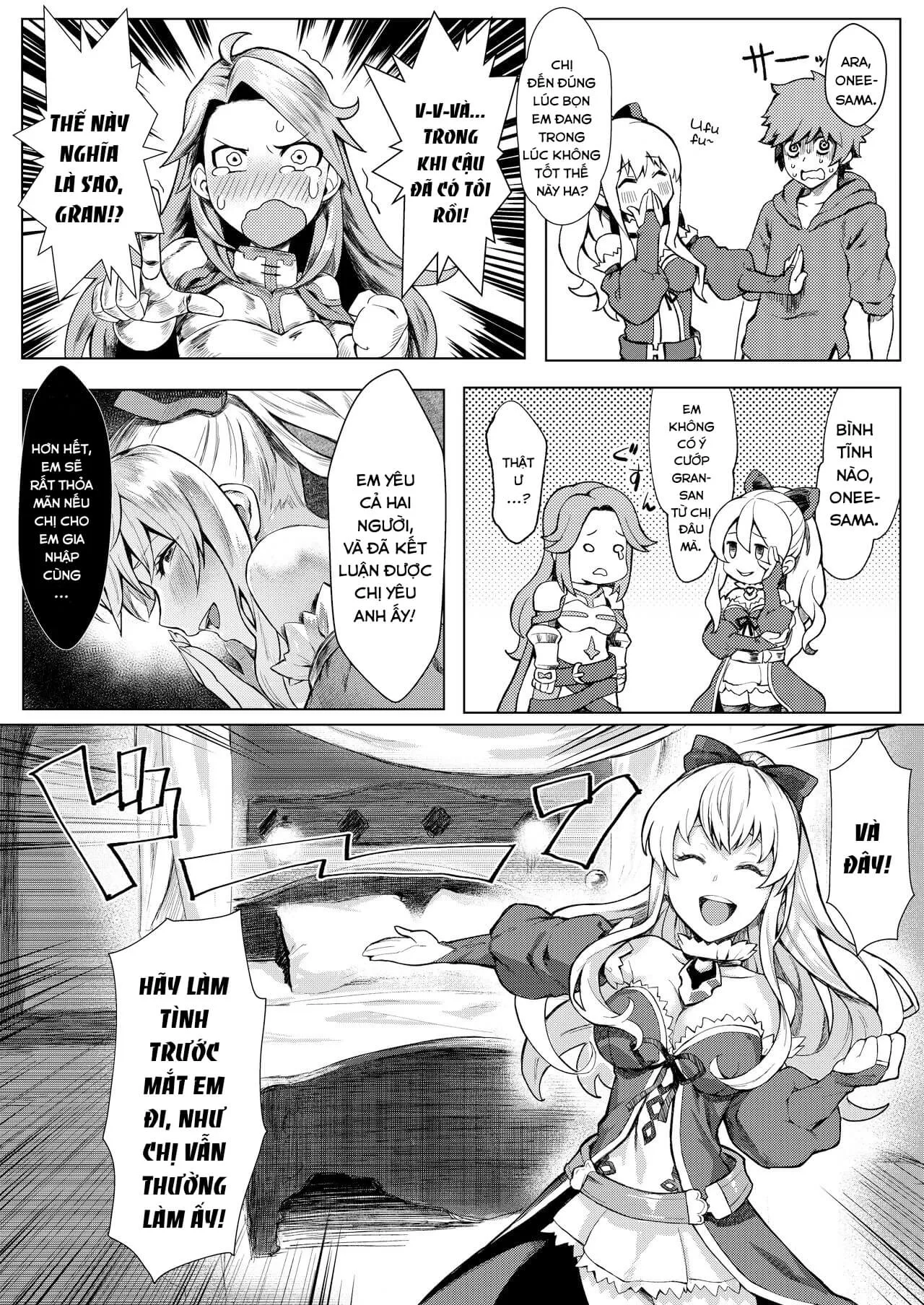 HentaiVN.net - Ảnh 8 - Nếu anh đã cho Onee-sama điều đấy, thì em cũng phải được vậy. [Onee-sama o Kurawaba Watashi mo Magna; If you're giving it to Onee-sama, include me as well.] - Chap 1