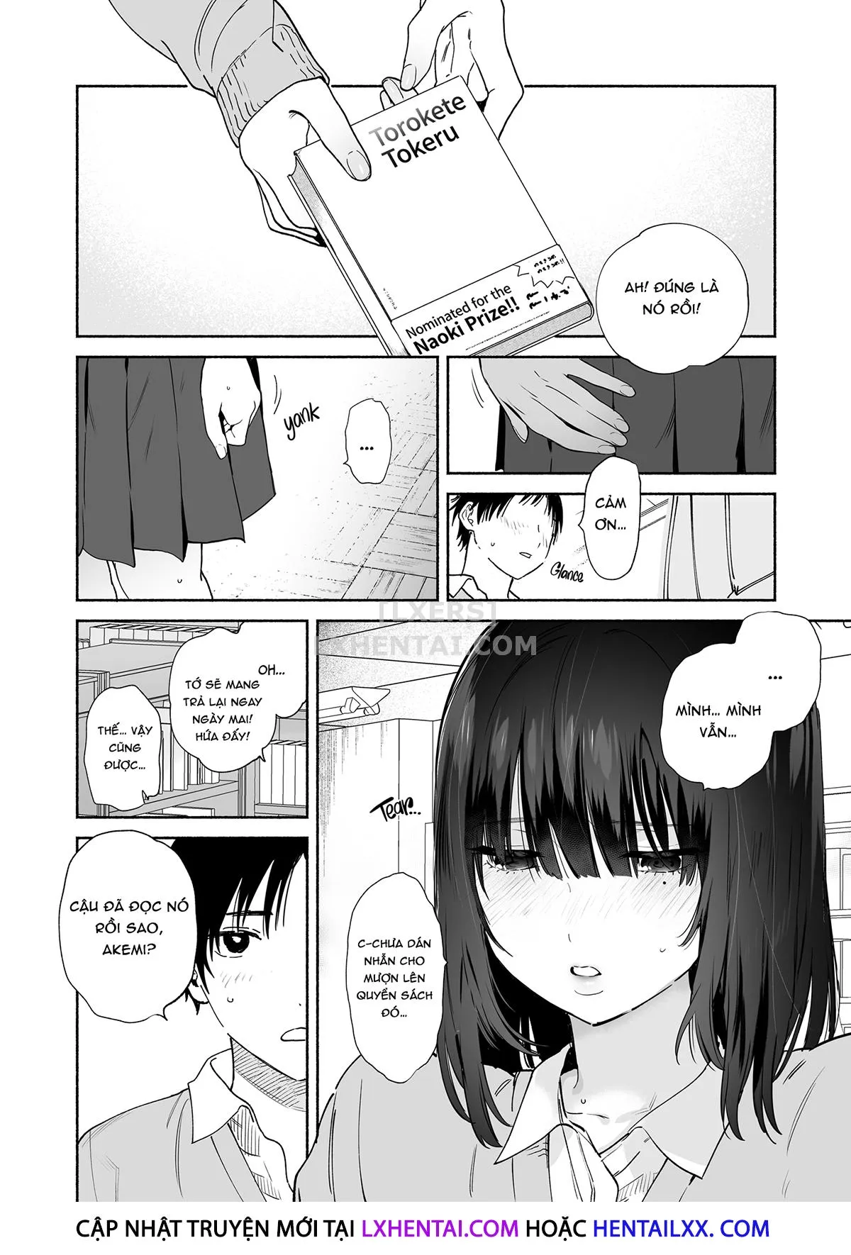 HentaiVN.net - Ảnh 19 - Mukuchi na Tosho Iin to Sex Zuke. [Addicted to Sex With a Taciturn Library Committee Member] - Chap 1