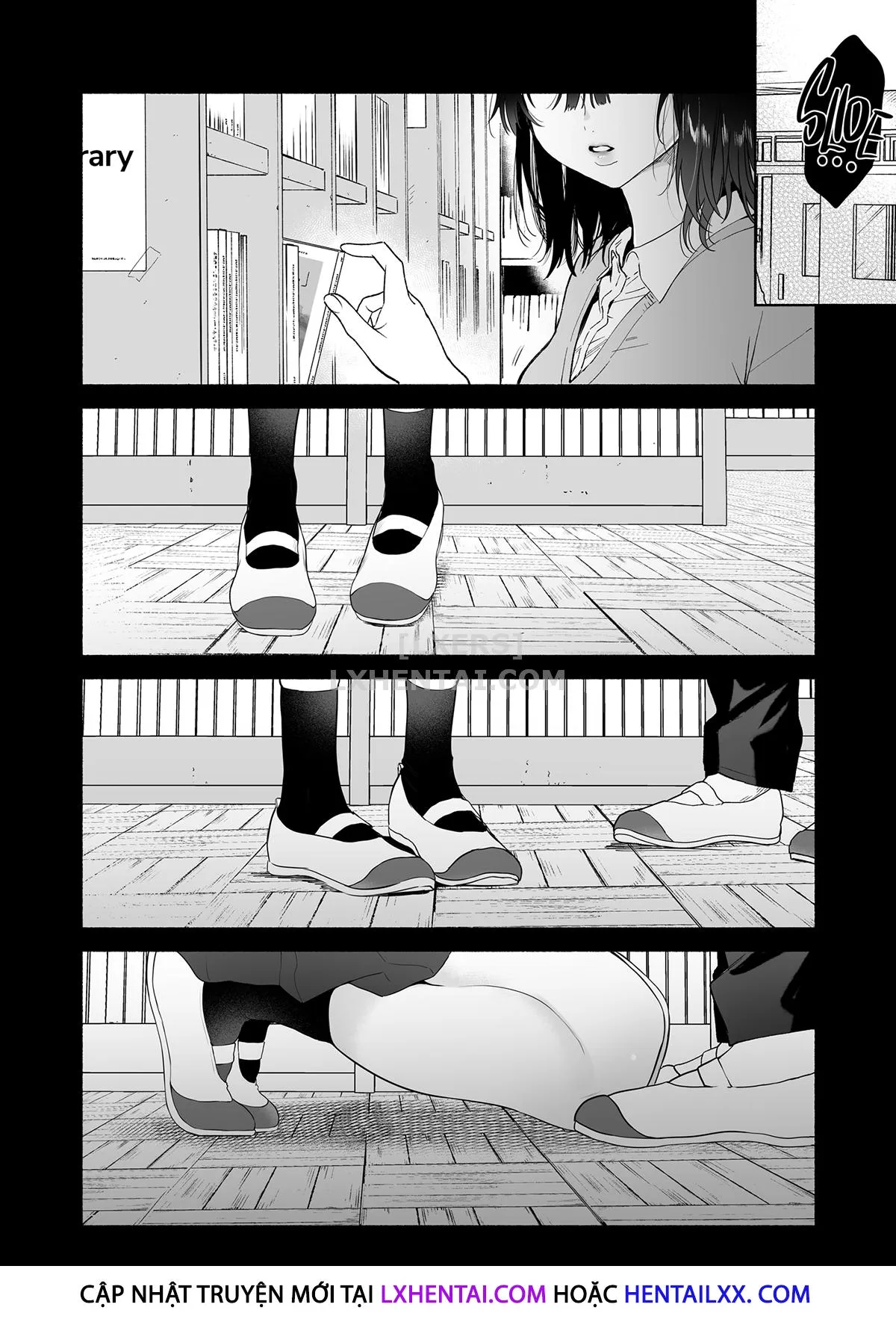 HentaiVN.net - Ảnh 5 - Mukuchi na Tosho Iin to Sex Zuke. [Addicted to Sex With a Taciturn Library Committee Member] - Chap 1