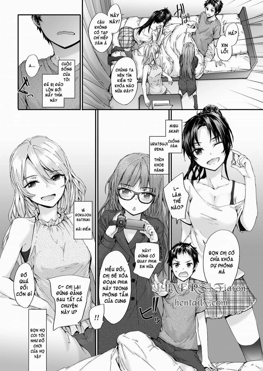 HentaiVN.net - Ảnh 2 - Bitches Plan - Chap 1
