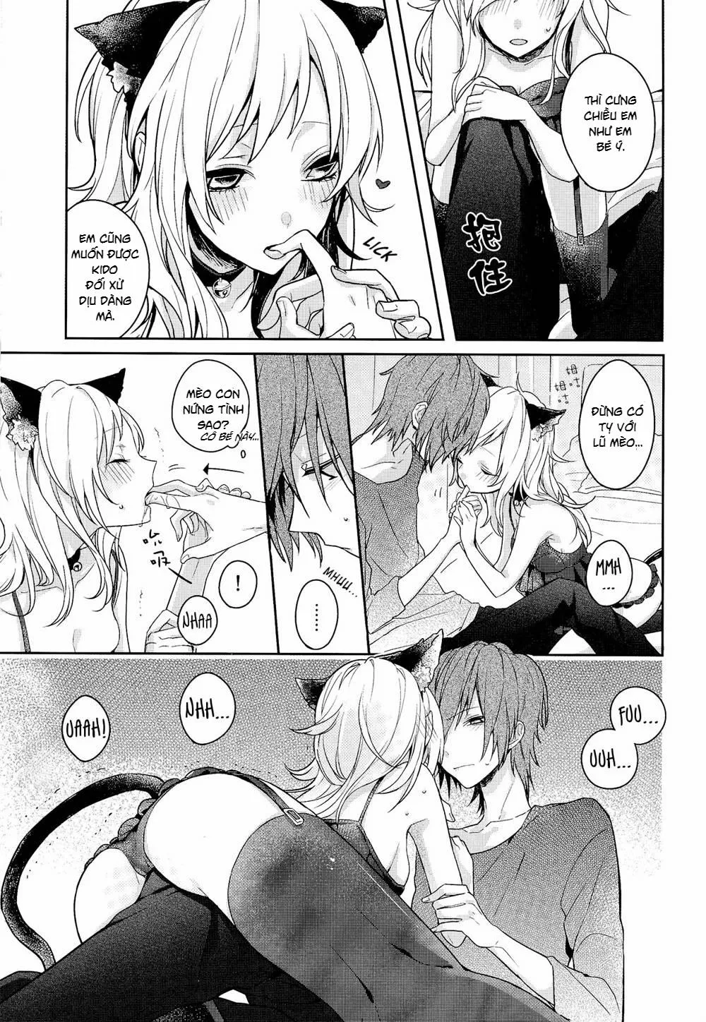 HentaiVN.net - Ảnh 9 - Neko Kanojo (Kagerou Project) - Chap 1