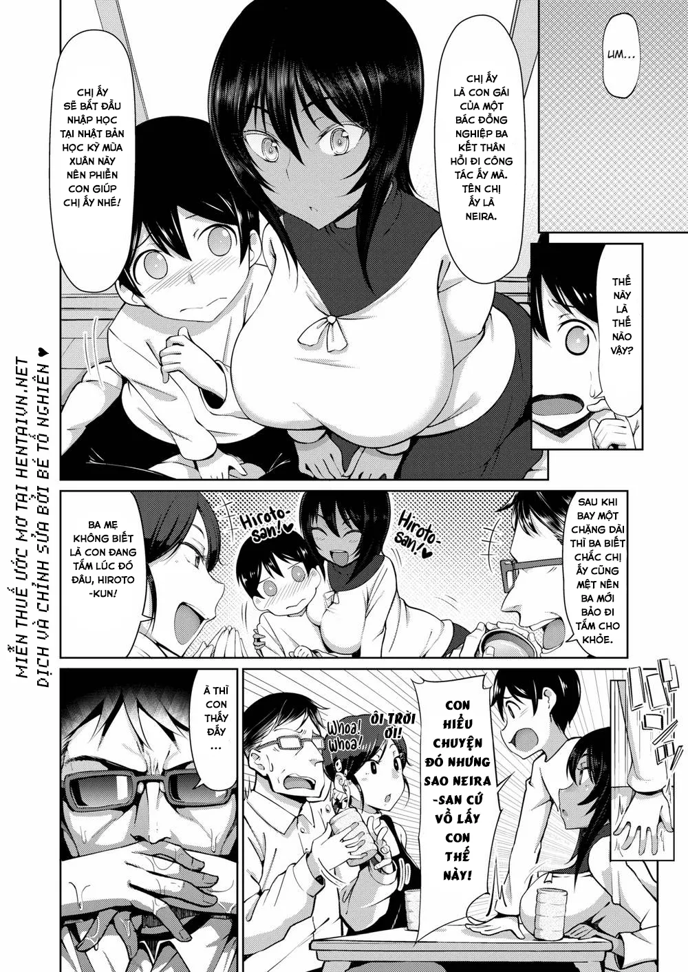 HentaiVN.net - Ảnh 3 - Phong Tục Lấy Chồng! [Uninvited Neira-san] - Chap 1