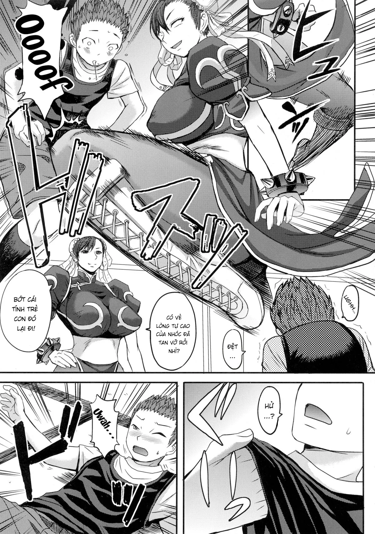 HentaiVN.net - Ảnh 4 - Chun-li bạo dâm [S-chun] - Chap 1