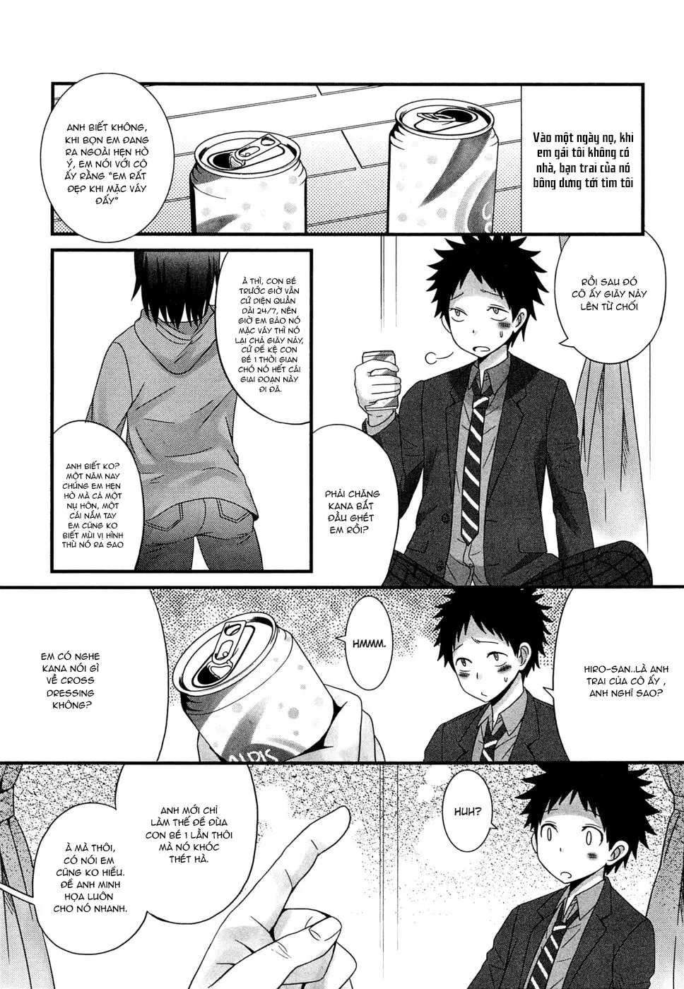 HentaiVN.net - Ảnh 5 - Otokonoko nanoni Gomennasai! - Chap 1