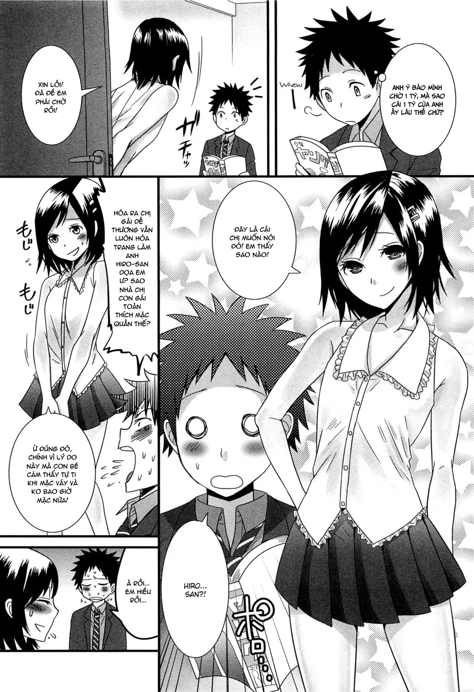 HentaiVN.net - Ảnh 6 - Otokonoko nanoni Gomennasai! - Chap 1