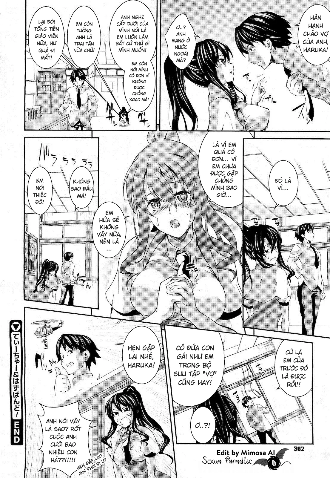 HentaiVN.net - Ảnh 25 - Teacher & husband! [てぃーちゃー＆はずばんど!] - Chap 1