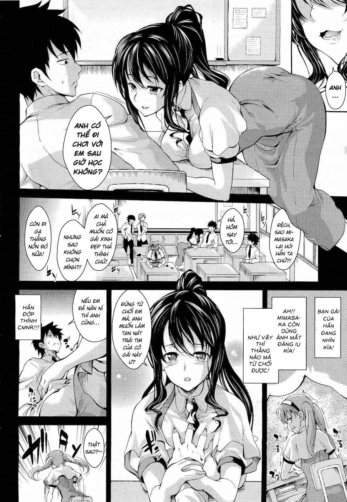 HentaiVN.net - Ảnh 3 - Teacher & husband! [てぃーちゃー＆はずばんど!] - Chap 1
