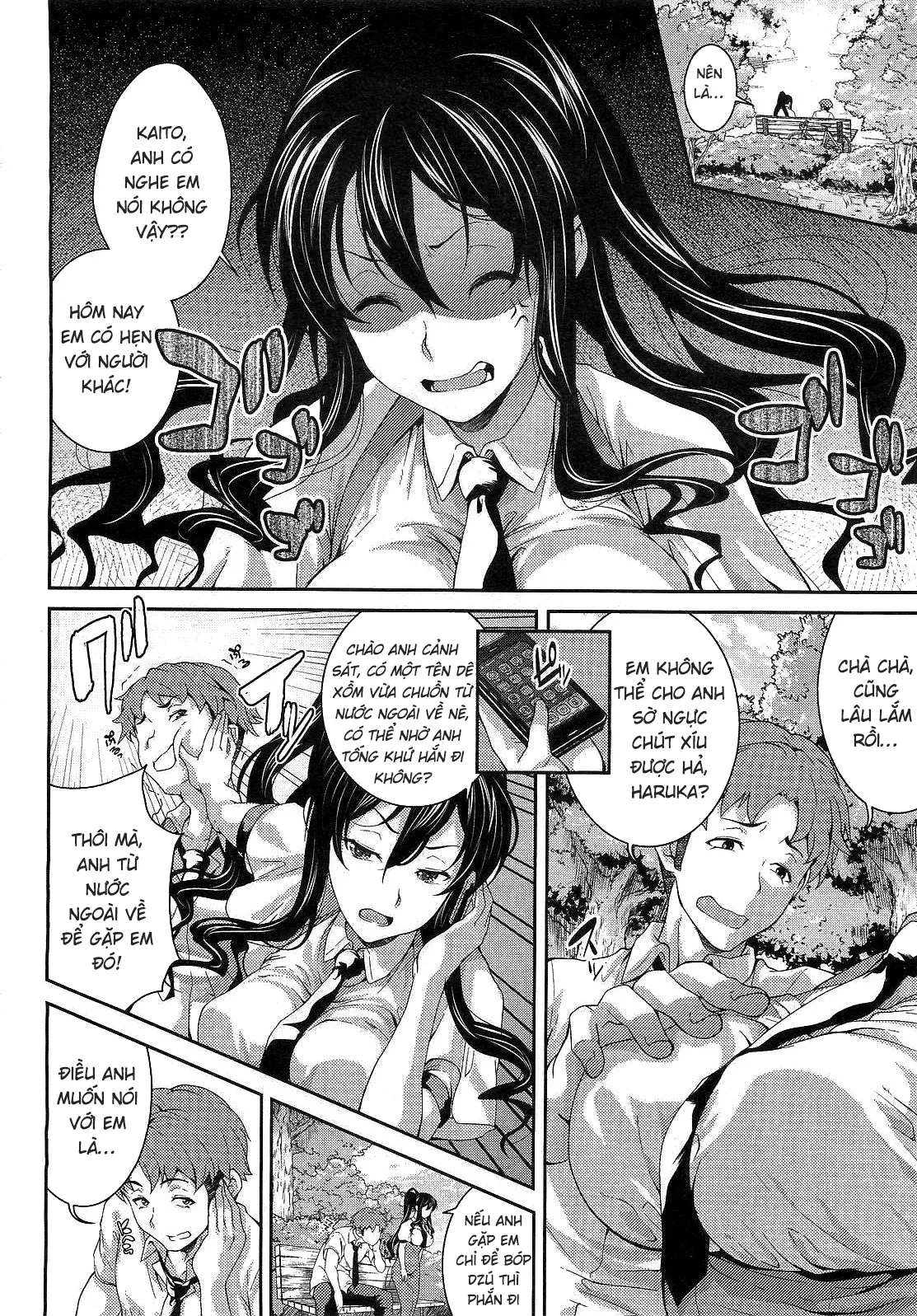 HentaiVN.net - Ảnh 5 - Teacher & husband! [てぃーちゃー＆はずばんど!] - Chap 3
