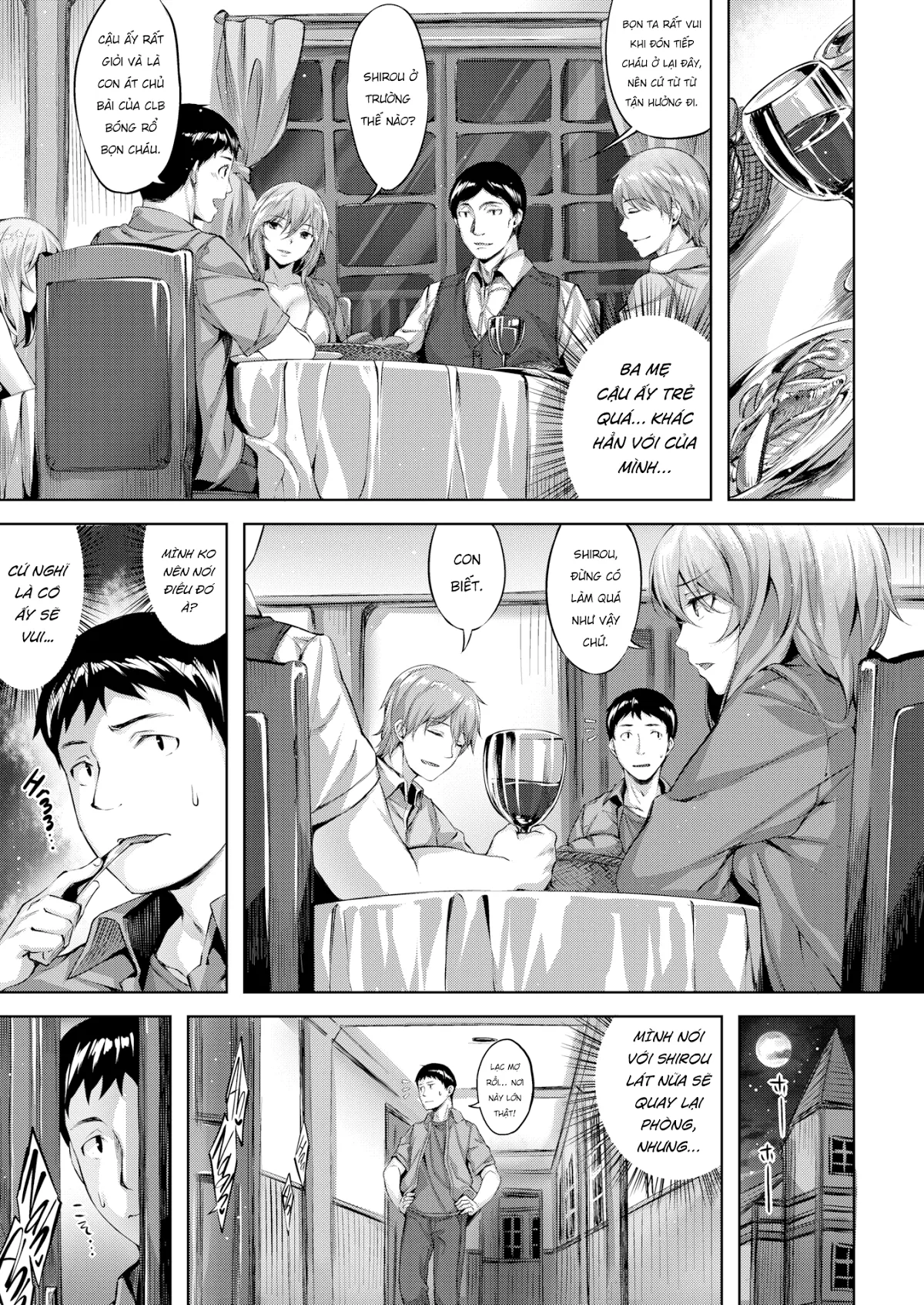 HentaiVN.net - Ảnh 3 - The Owl's Mansion [梟の館, Fukurou no Yakata, Night Owl, The Blink of an Owl] - Chap 1