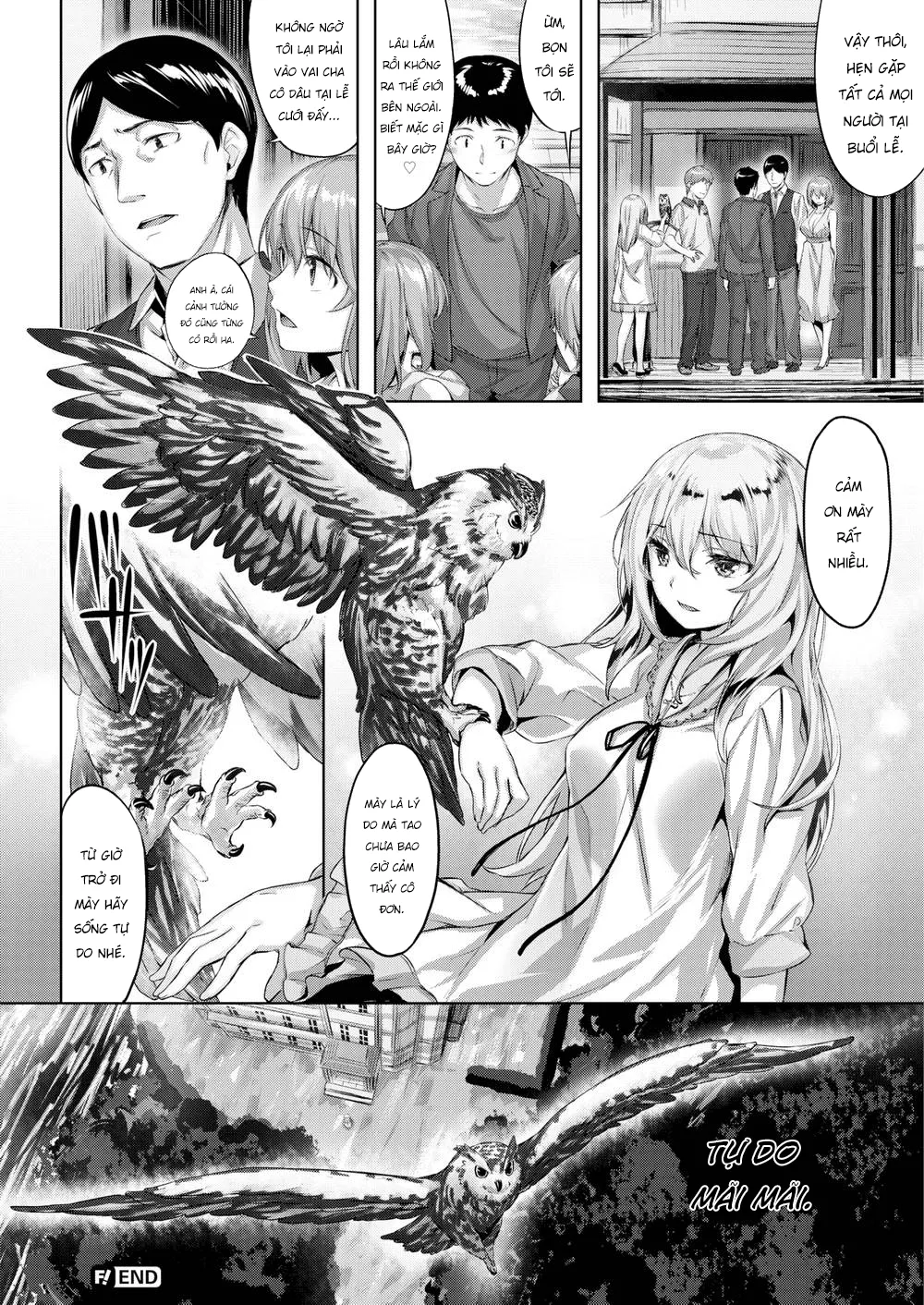 HentaiVN.net - Ảnh 25 - The Owl's Mansion [梟の館, Fukurou no Yakata, Night Owl, The Blink of an Owl] - Chap 3