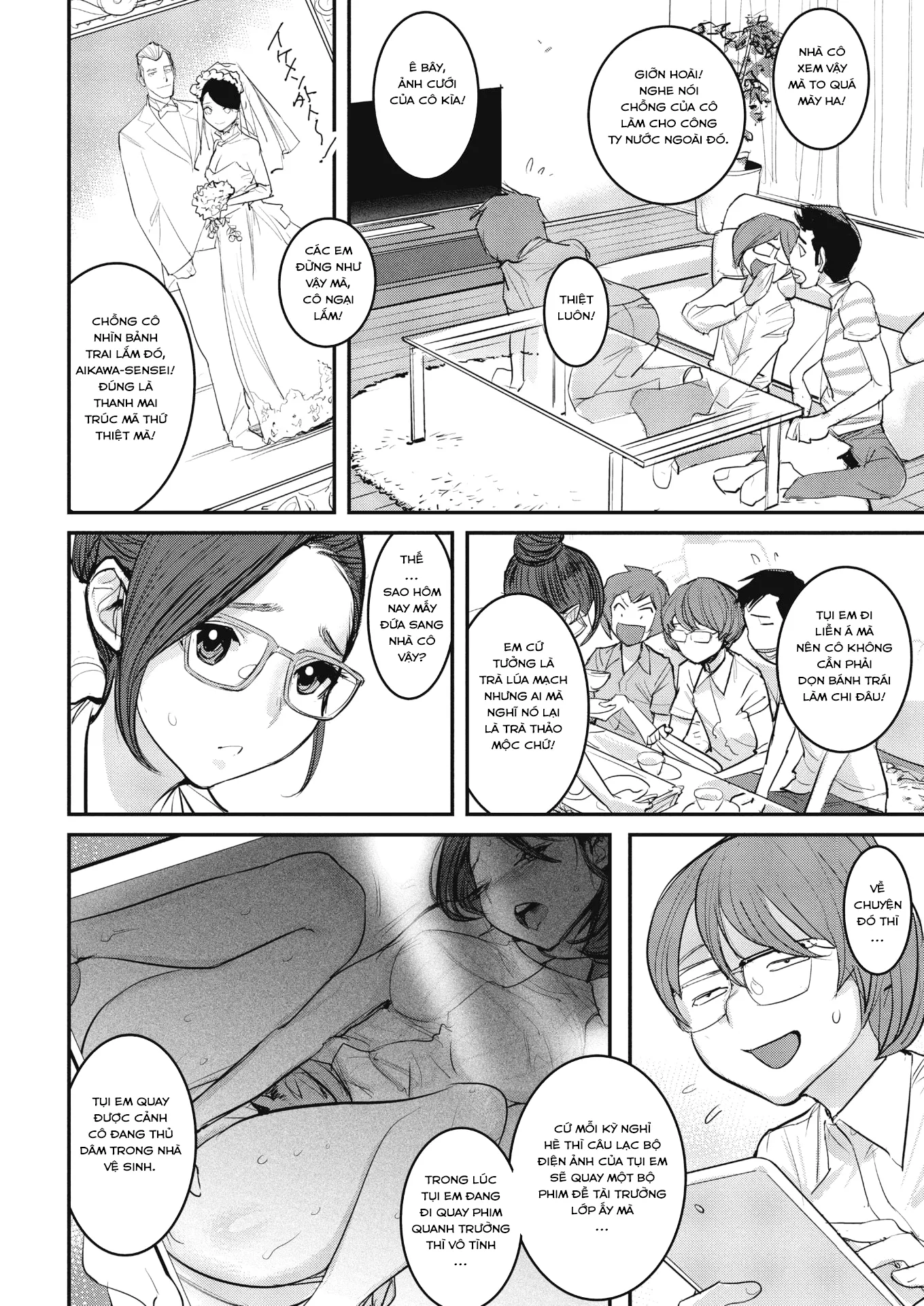 HentaiVN.net - Ảnh 3 - Đụ Thư Thái Cùng Cô Giáo Cuồng Dâm Mới Cưới Chồng! [Forcing a Beautiful Newlywed Teacher] - Chap 1