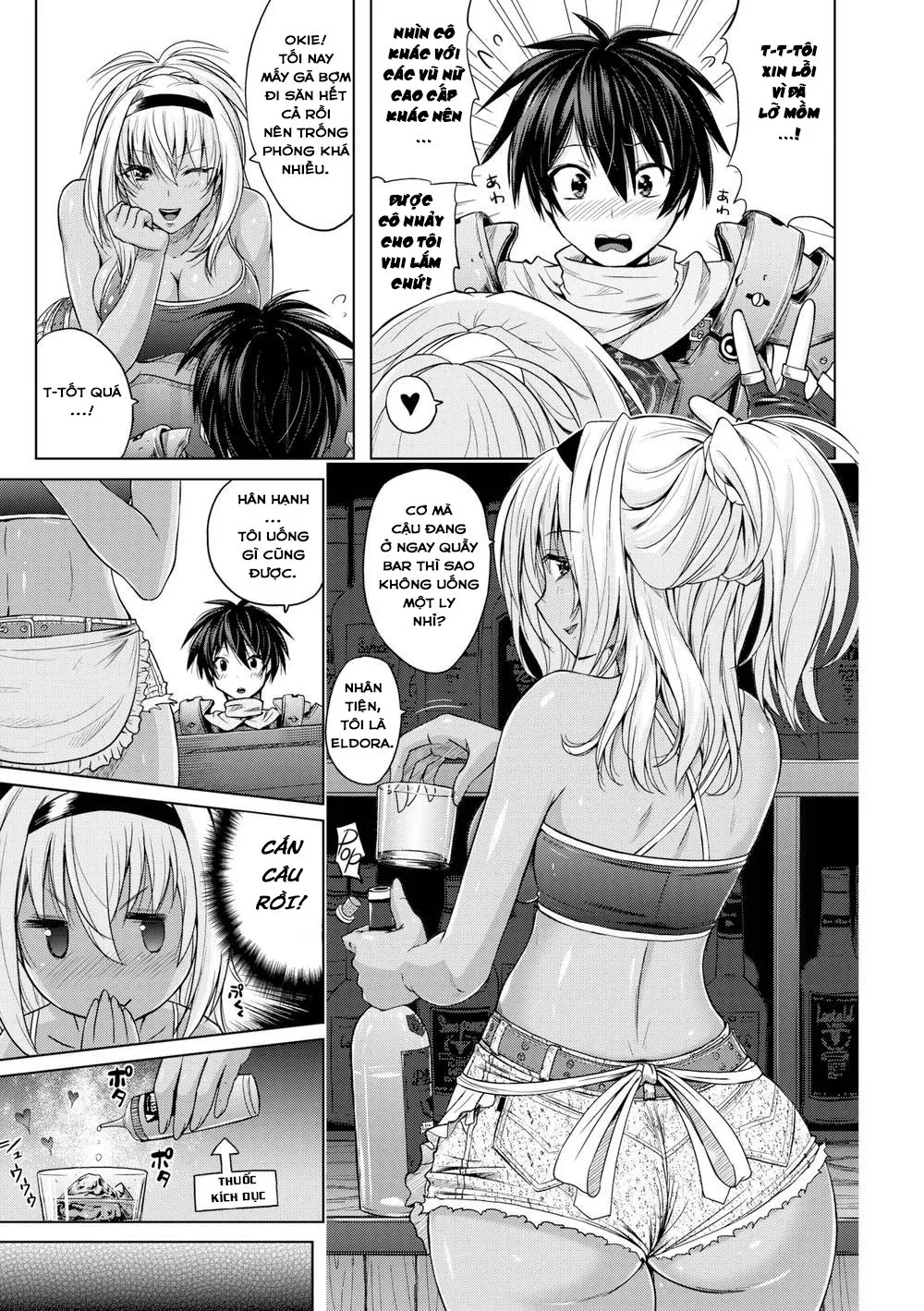 HentaiVN.net - Ảnh 6 - Nàng Mua Vui Cho Ai?! [Mirth Legend] - Chap 1