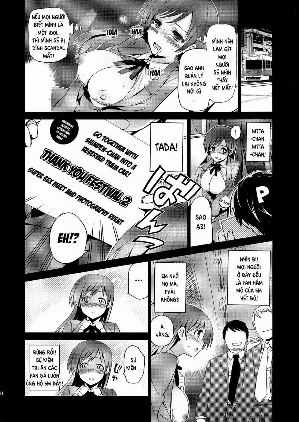HentaiVN.net - Ảnh 10 - Festa!2 (The Idolm@ster) - Chap 1