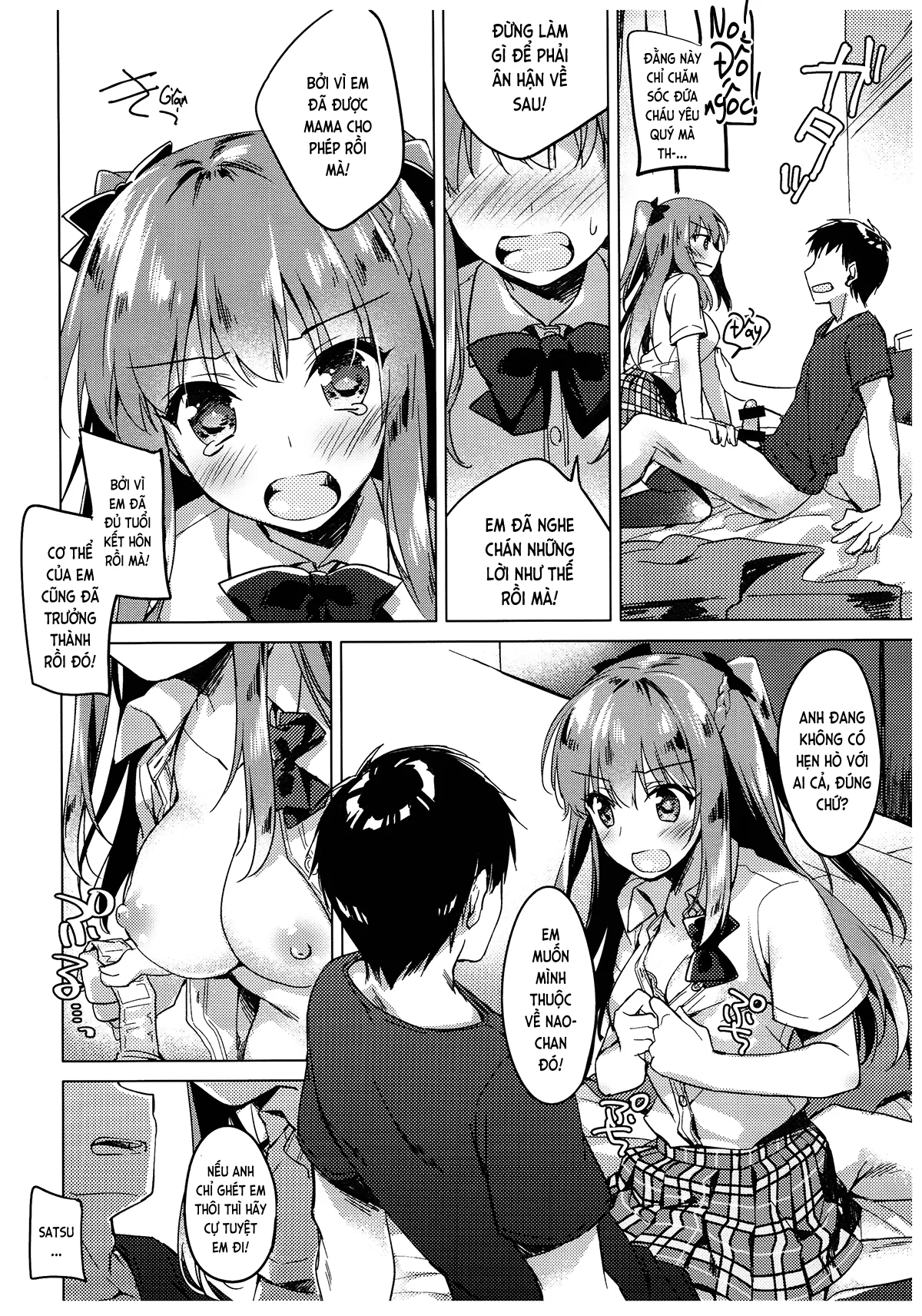 HentaiVN.net - Ảnh 12 - Maybe I love you [Có lẽ em yêu anh; メイビーアイラブユー] - Chap 1