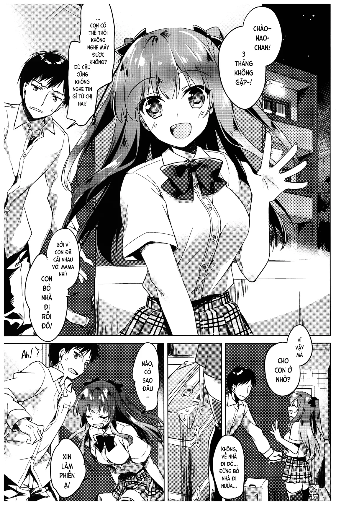 HentaiVN.net - Ảnh 3 - Maybe I love you [Có lẽ em yêu anh; メイビーアイラブユー] - Chap 1