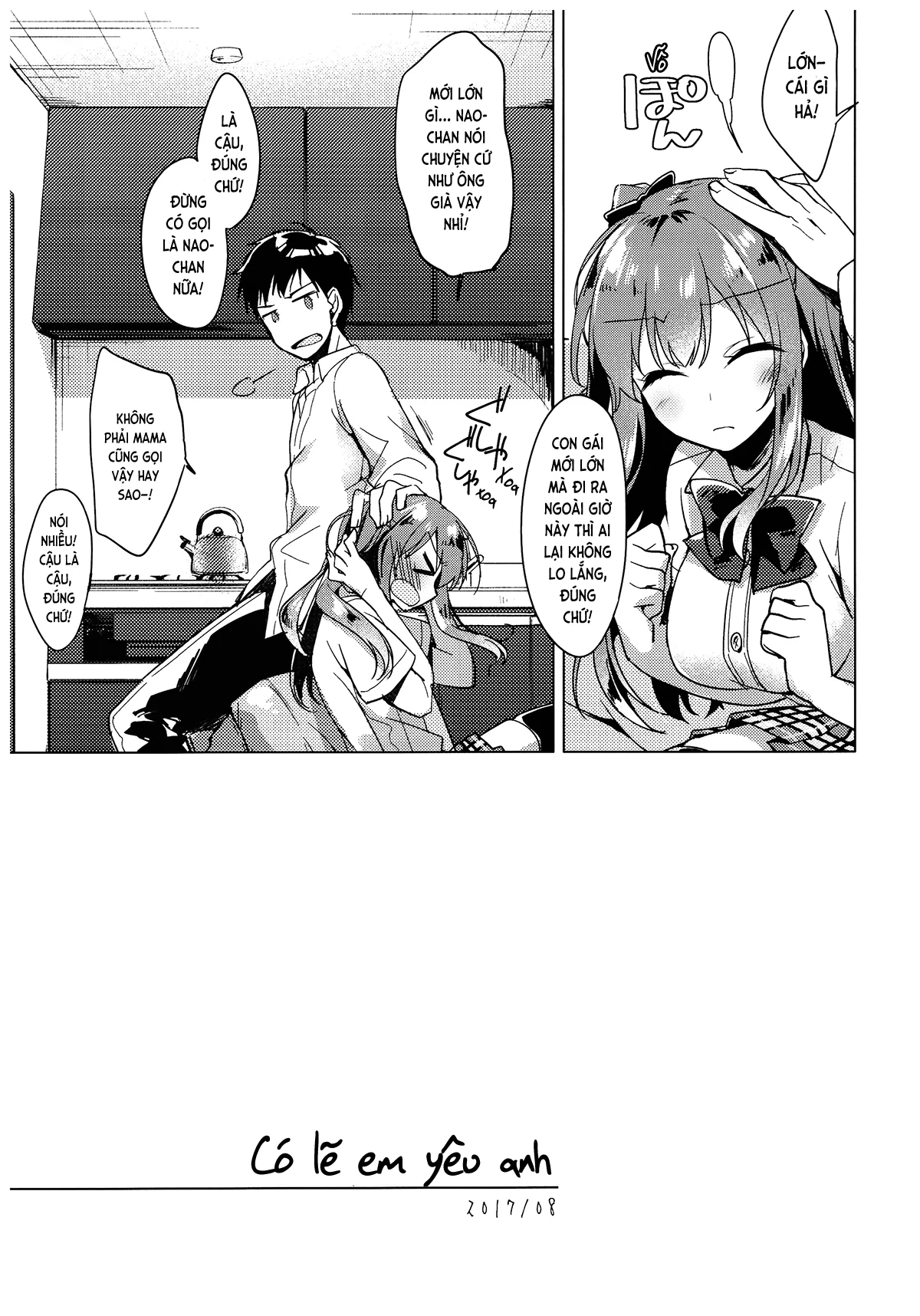 HentaiVN.net - Ảnh 5 - Maybe I love you [Có lẽ em yêu anh; メイビーアイラブユー] - Chap 1