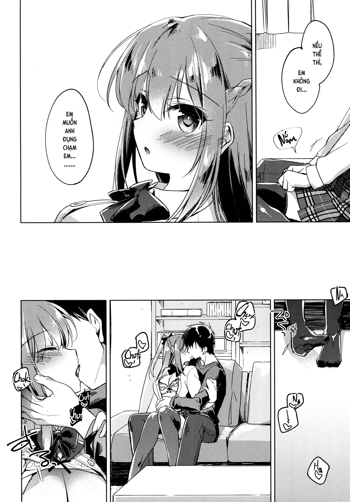 HentaiVN.net - Ảnh 10 - Maybe I love you [Có lẽ em yêu anh; メイビーアイラブユー] - Chap 2