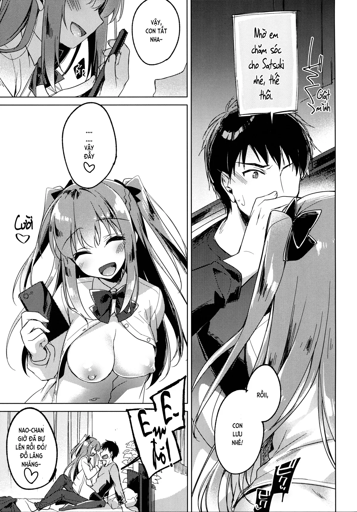 HentaiVN.net - Ảnh 19 - Maybe I love you [Có lẽ em yêu anh; メイビーアイラブユー] - Chap 2
