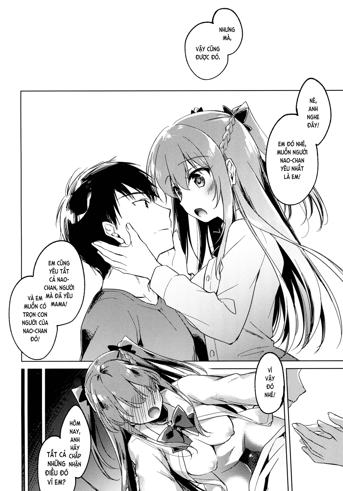 HentaiVN.net - Ảnh 20 - Maybe I love you [Có lẽ em yêu anh; メイビーアイラブユー] - Chap 2