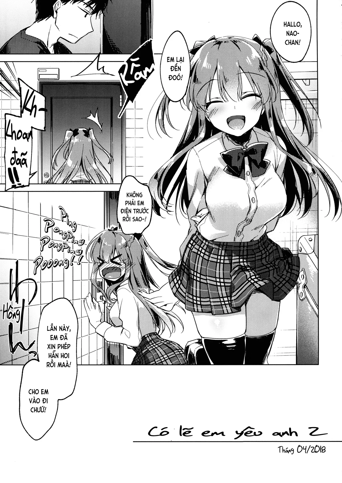 HentaiVN.net - Ảnh 5 - Maybe I love you [Có lẽ em yêu anh; メイビーアイラブユー] - Chap 2