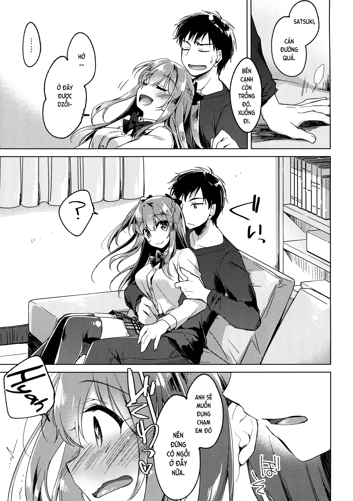 HentaiVN.net - Ảnh 9 - Maybe I love you [Có lẽ em yêu anh; メイビーアイラブユー] - Chap 2