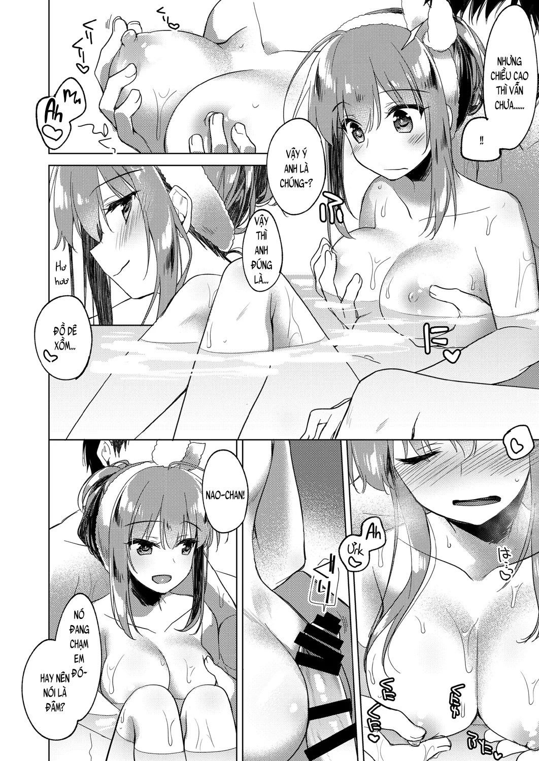 HentaiVN.net - Ảnh 9 - Maybe I love you [Có lẽ em yêu anh; メイビーアイラブユー] - Chap 3