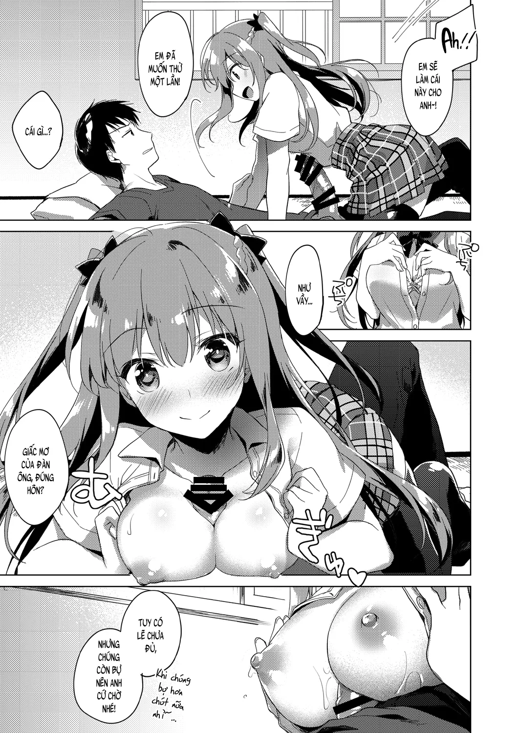 HentaiVN.net - Ảnh 12 - Maybe I love you [Có lẽ em yêu anh; メイビーアイラブユー] - Chap 4