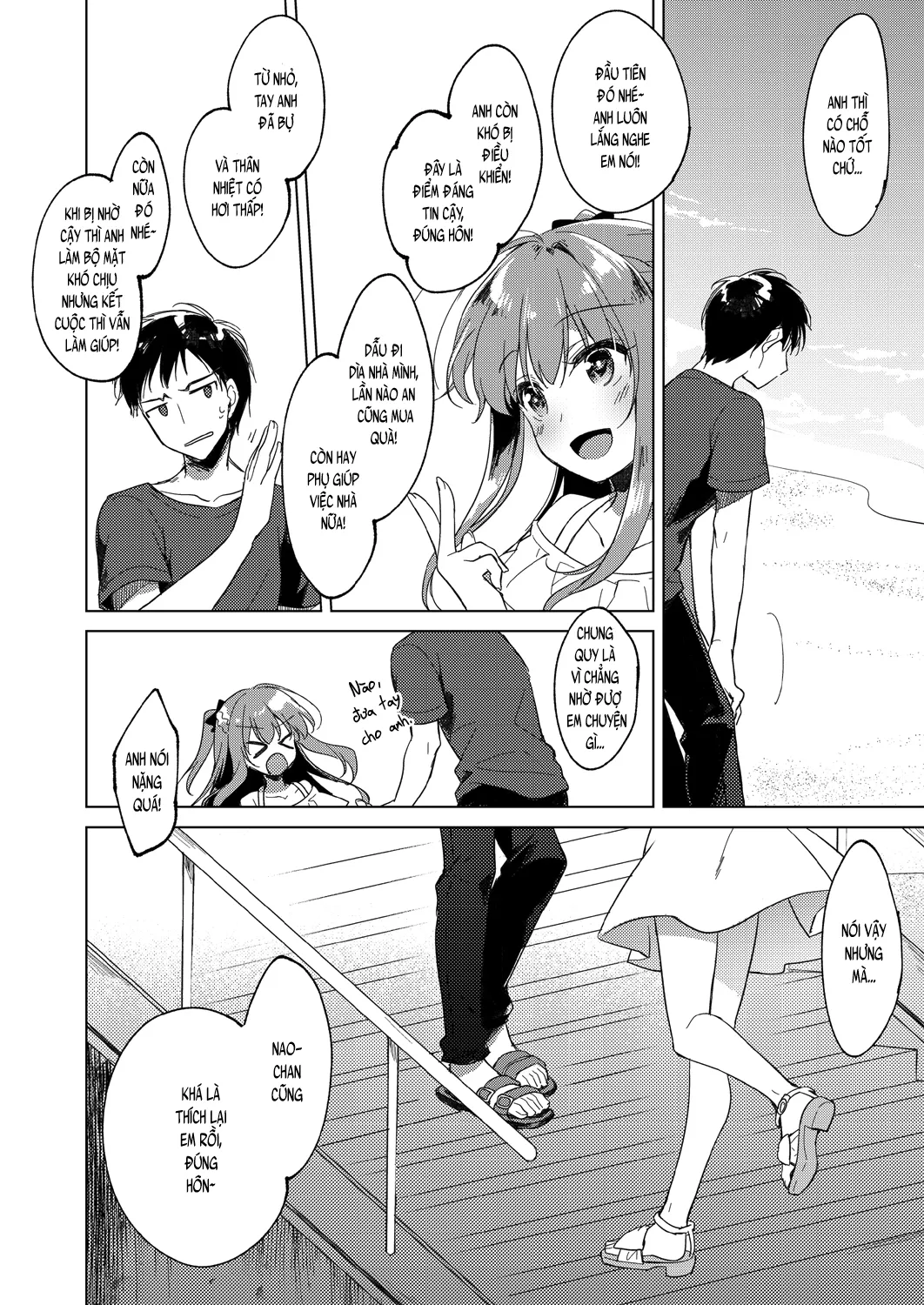 HentaiVN.net - Ảnh 19 - Maybe I love you [Có lẽ em yêu anh; メイビーアイラブユー] - Chap 5