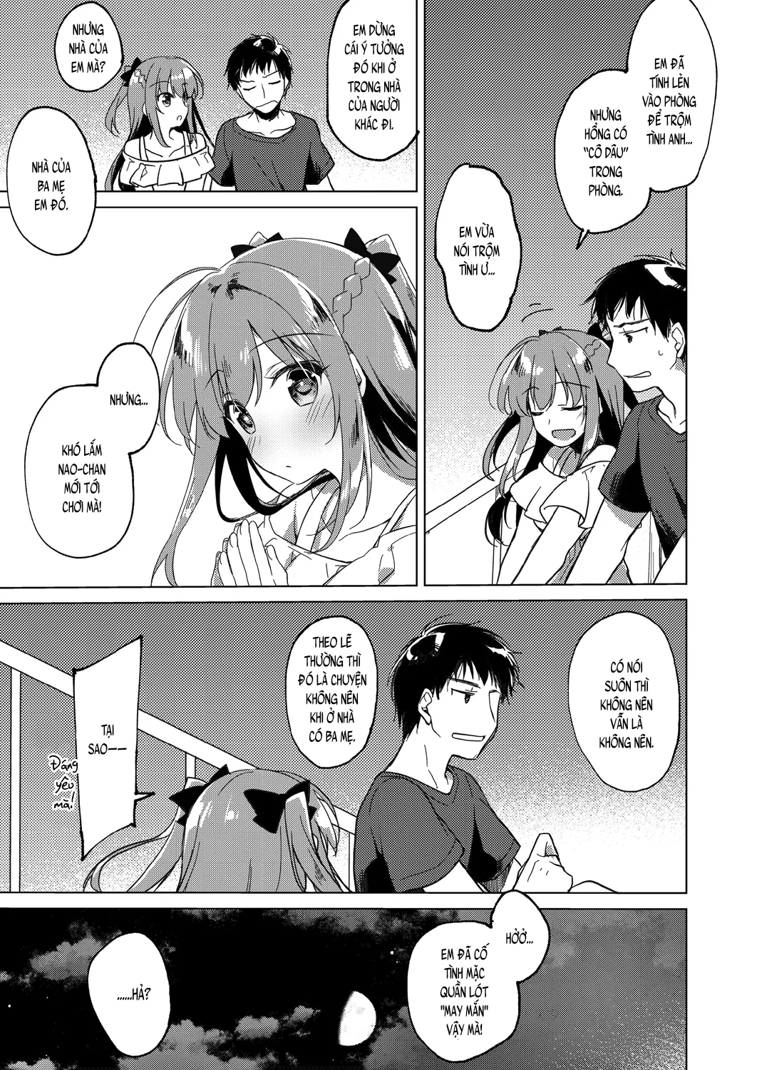 HentaiVN.net - Ảnh 5 - Maybe I love you [Có lẽ em yêu anh; メイビーアイラブユー] - Chap 5