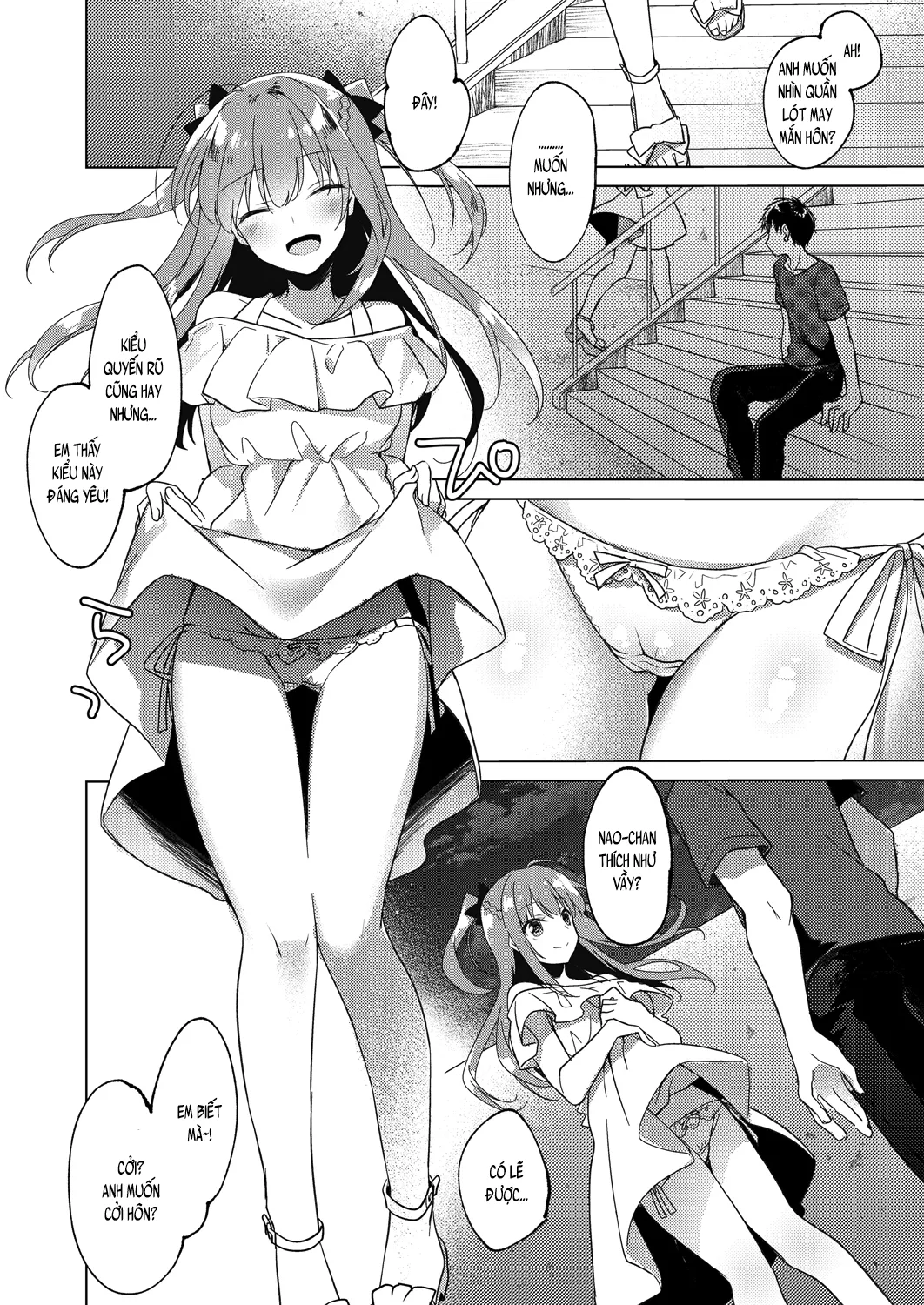 HentaiVN.net - Ảnh 6 - Maybe I love you [Có lẽ em yêu anh; メイビーアイラブユー] - Chap 5