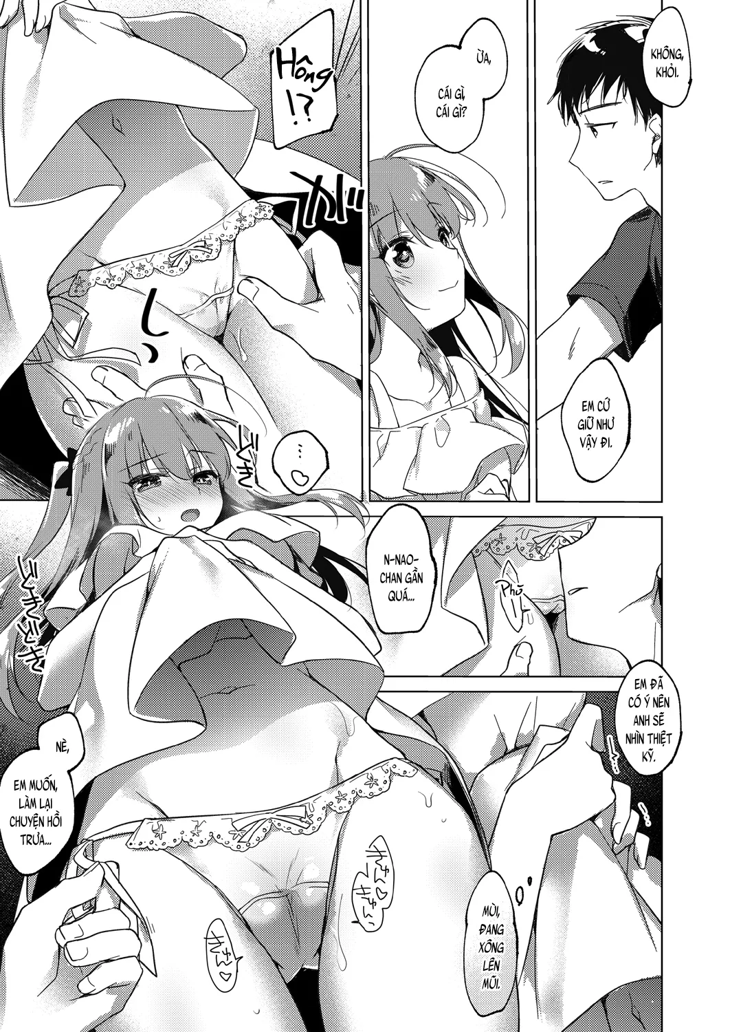 HentaiVN.net - Ảnh 7 - Maybe I love you [Có lẽ em yêu anh; メイビーアイラブユー] - Chap 5