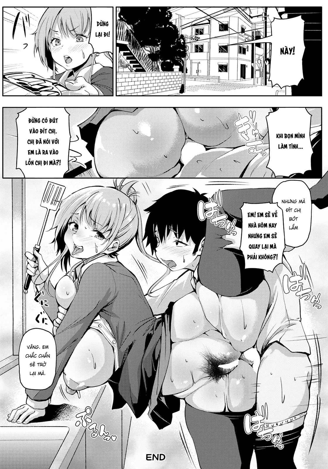 HentaiVN.net - Ảnh 22 - Cô chị mê ngủ và thằng nhóc hư hỏng [Onee-chan Ecchi na Ko wa Karai Dakara ne! ; Onee-chan Hates Naughty Boys!] - Chap 1