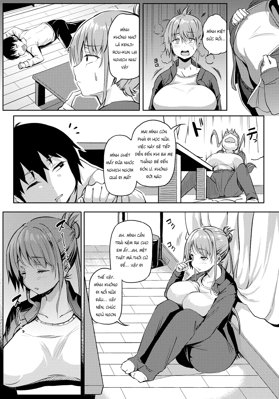 HentaiVN.net - Ảnh 8 - Cô chị mê ngủ và thằng nhóc hư hỏng [Onee-chan Ecchi na Ko wa Karai Dakara ne! ; Onee-chan Hates Naughty Boys!] - Chap 1