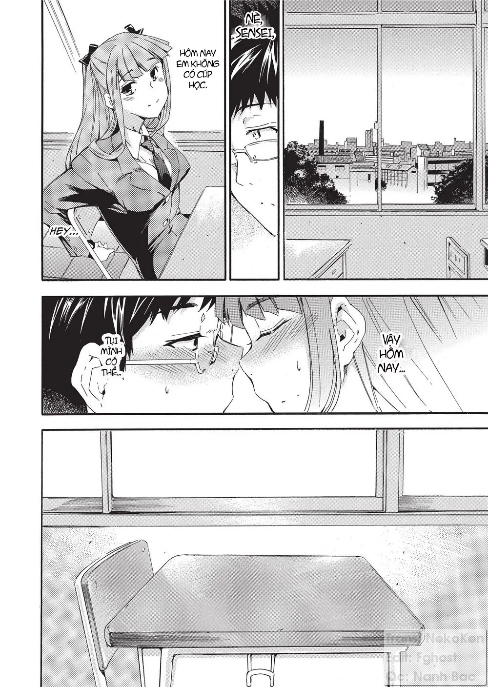 HentaiVN.net - Ảnh 10 - Girl’s Shock!! - Chap 1