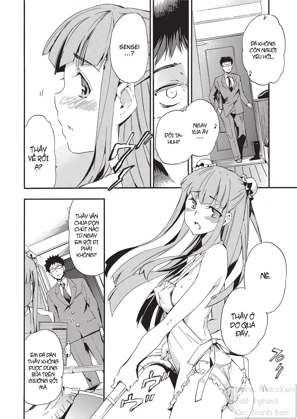 HentaiVN.net - Ảnh 12 - Girl’s Shock!! - Chap 1