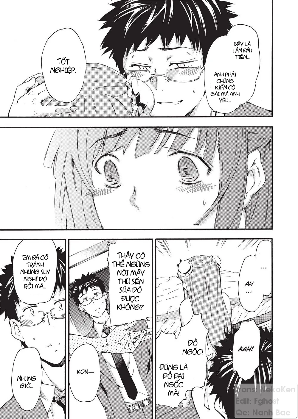 HentaiVN.net - Ảnh 15 - Girl’s Shock!! - Chap 1