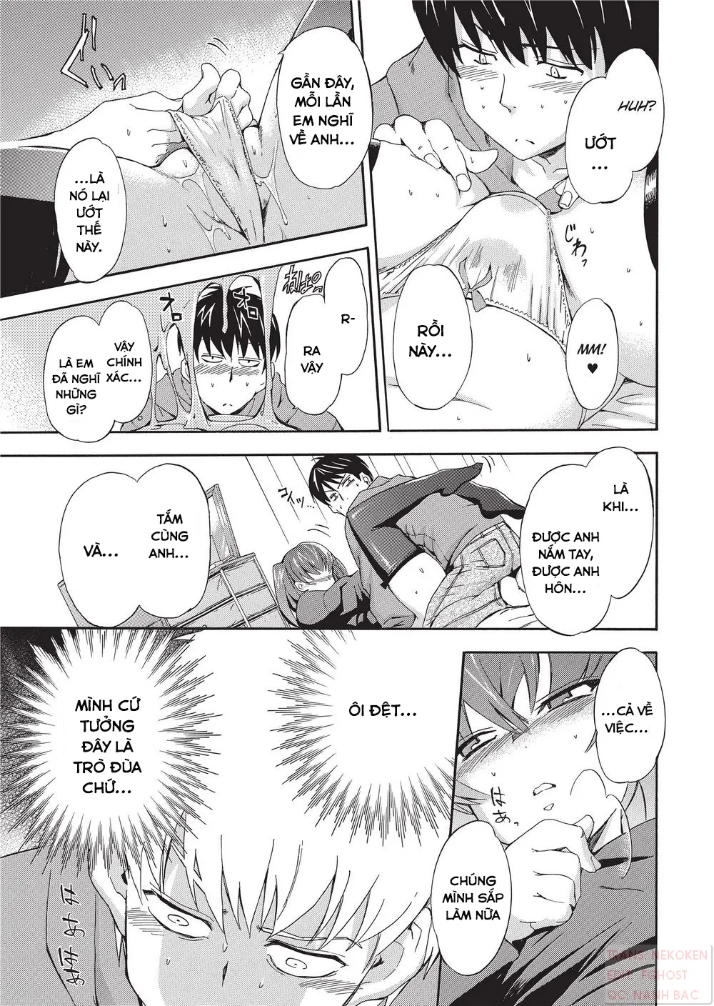 HentaiVN.net - Ảnh 8 - Girl’s Shock!! - Chap 3