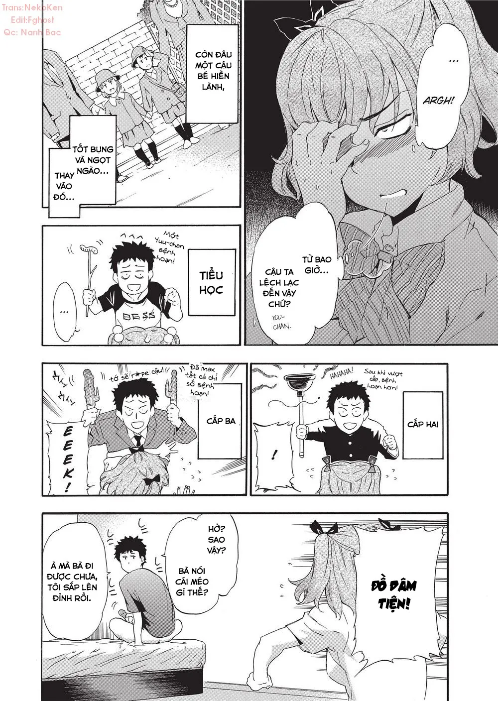HentaiVN.net - Ảnh 5 - Girl’s Shock!! - Chap 4